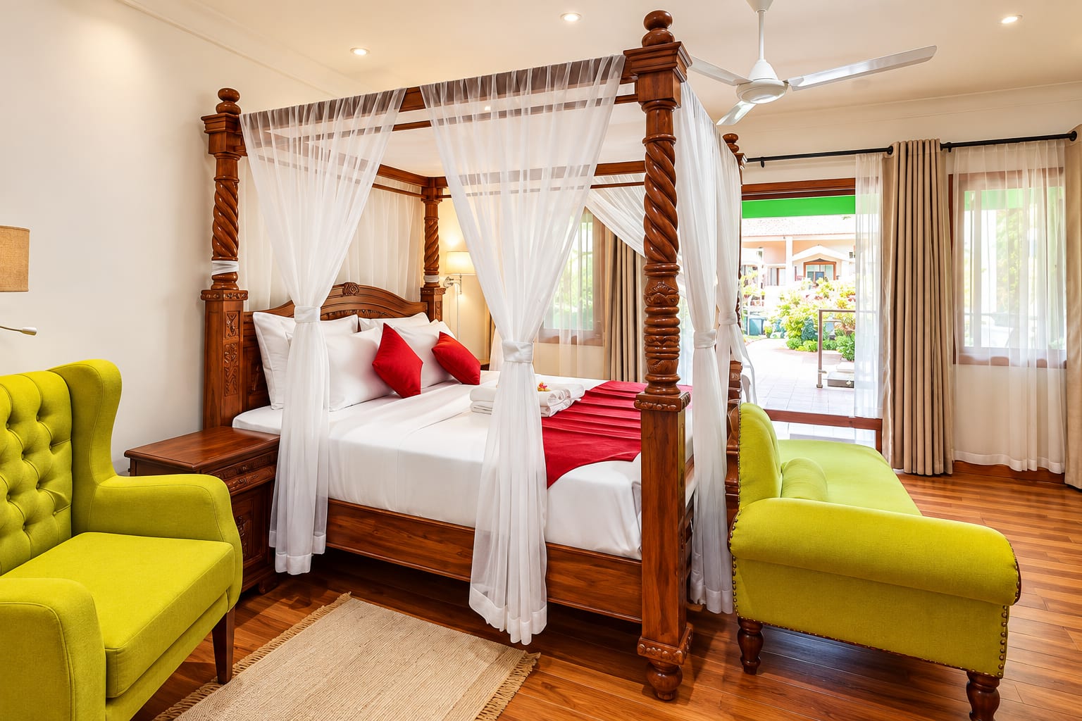 Deluxe Room at Benjamine's Guest House